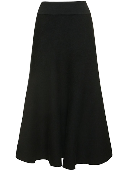 Gabrielle viscose blend knit midi skirt - Thumbnail 1