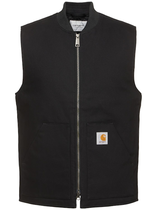 Carhartt WIP: Dearbon canvas vest - men_0 | Luisa Via Roma