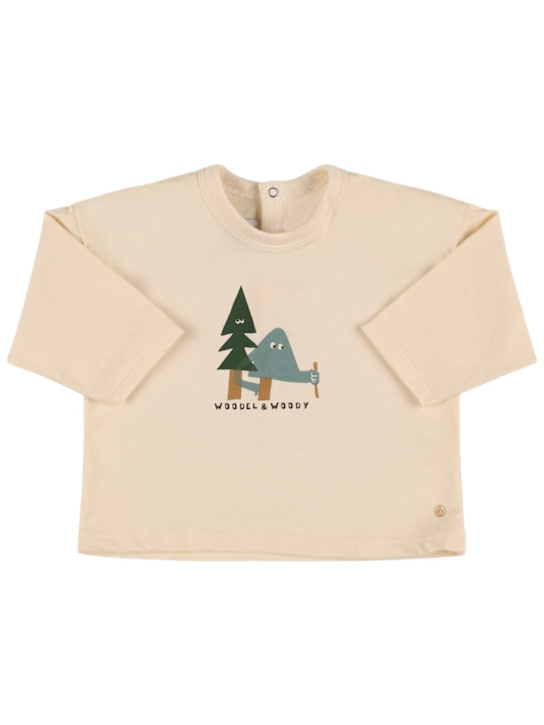 Petit Bateau: 印花棉质T恤 - kids-girls_0 | Luisa Via Roma