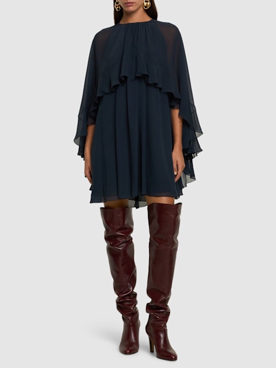 Chloé: Silk georgette shirt - women_1 | Luisa Via Roma