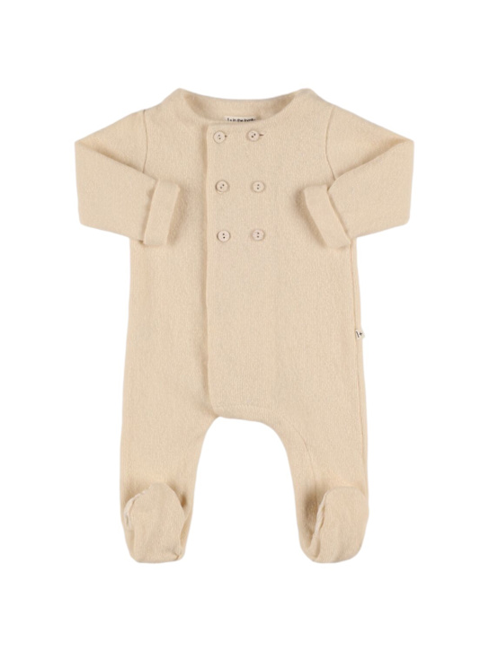 1 + IN THE FAMILY: コットンブレンドロンパース - kids-girls_0 | Luisa Via Roma