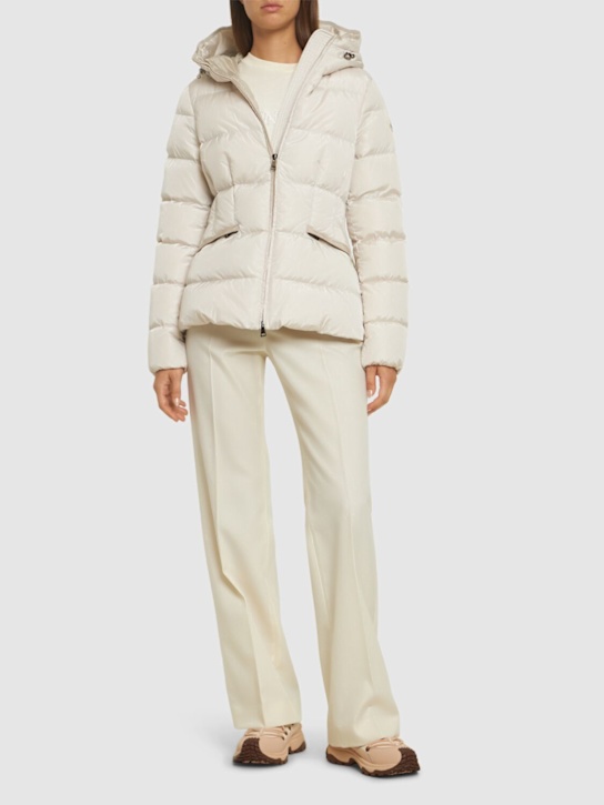 Moncler: Avoce nylon down jacket - women_1 | Luisa Via Roma