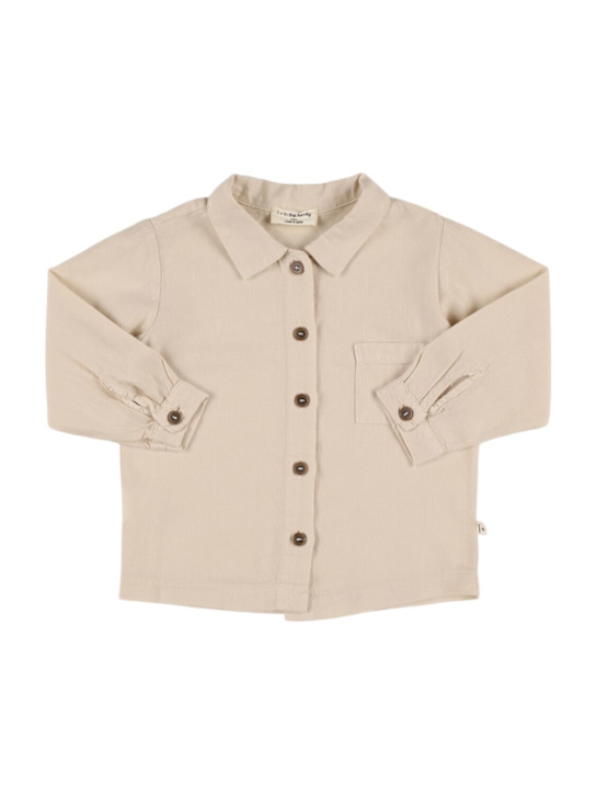 1 + IN THE FAMILY: Cotton blend shirt - kids-boys_0 | Luisa Via Roma