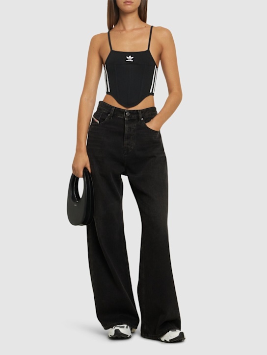 adidas Originals: 3 Stripe corset top - women_1 | Luisa Via Roma