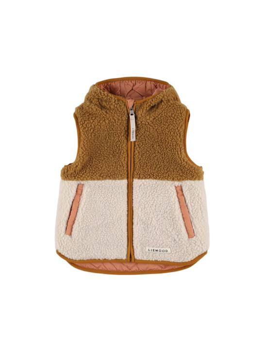 Liewood: リバーシブルリサイクル素材ベスト - kids-girls_0 | Luisa Via Roma