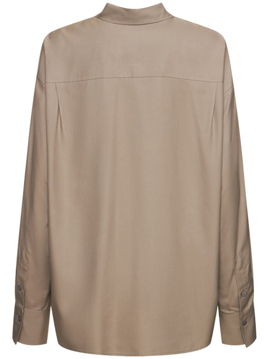 Carven: Washed habotai shirt - women_4 | Luisa Via Roma