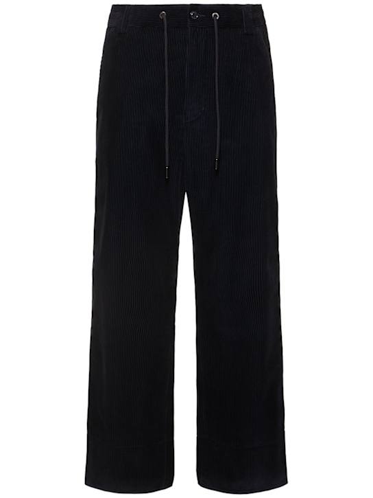 Moncler: Cotton sweatpants - men_0 | Luisa Via Roma