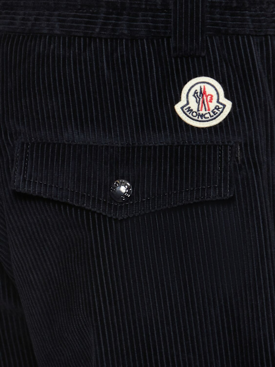 Moncler: Cotton sweatpants - men_3 | Luisa Via Roma