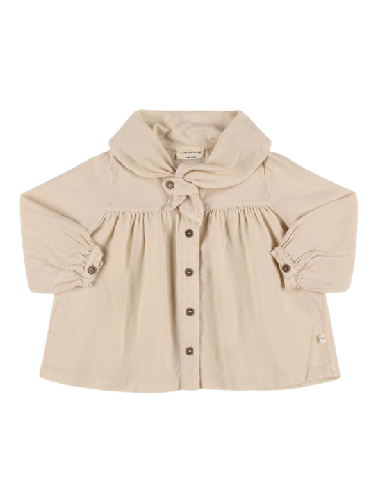 1 + IN THE FAMILY: Camicia in cotone e viscosa - kids-girls_0 | Luisa Via Roma