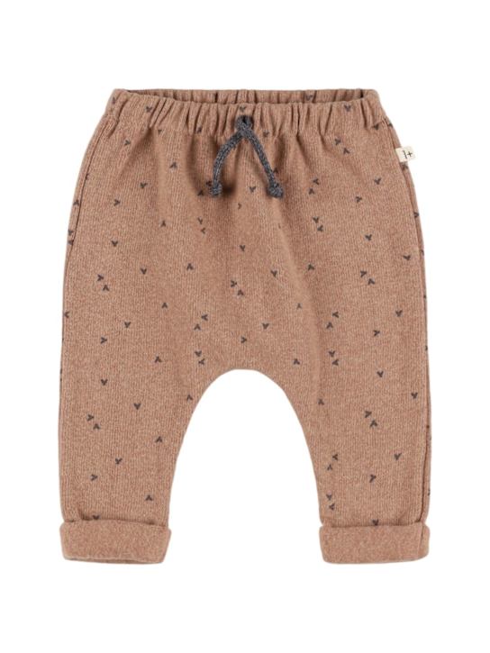 1 + IN THE FAMILY: Pantaloni in felpa di misto cotone con stampa - kids-girls_0 | Luisa Via Roma
