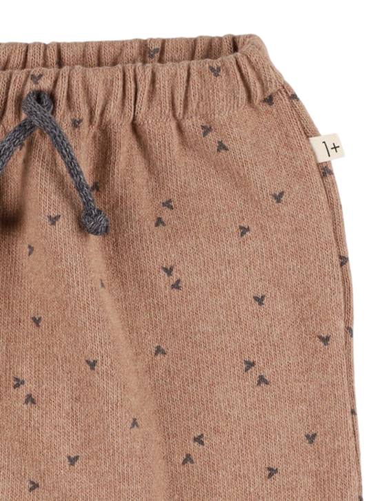 1 + IN THE FAMILY: Pantaloni in felpa di misto cotone con stampa - kids-girls_1 | Luisa Via Roma