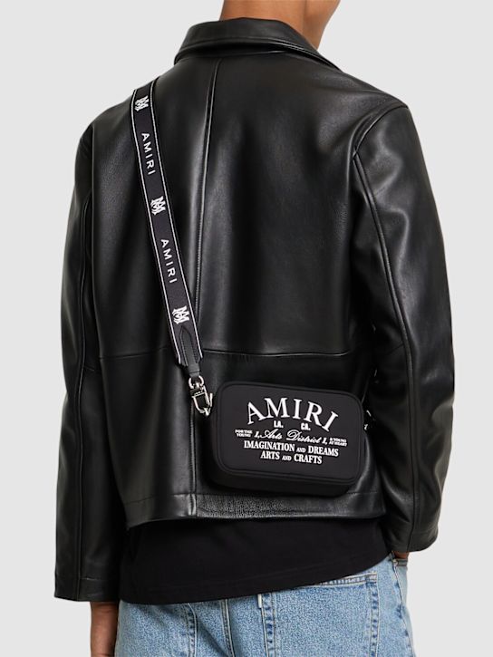 Amiri: Borsa Amiri Arts District - Nero/Bianco - men_1 | Luisa Via Roma