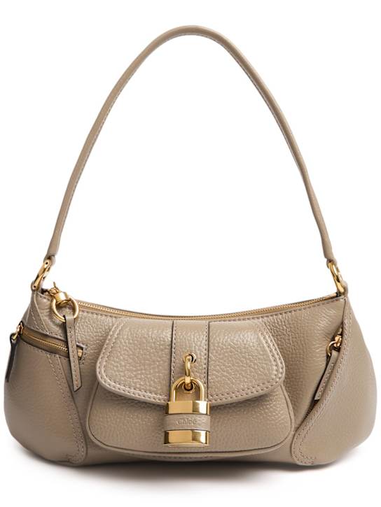 Chloé: The 99 shiny grained leather bag - women_0 | Luisa Via Roma