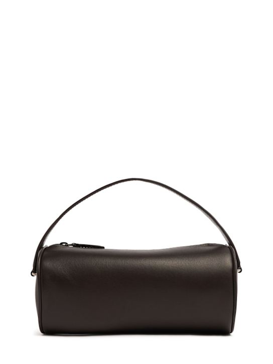 The Row: Round 90s soft nappa leather bag - women_0 | Luisa Via Roma