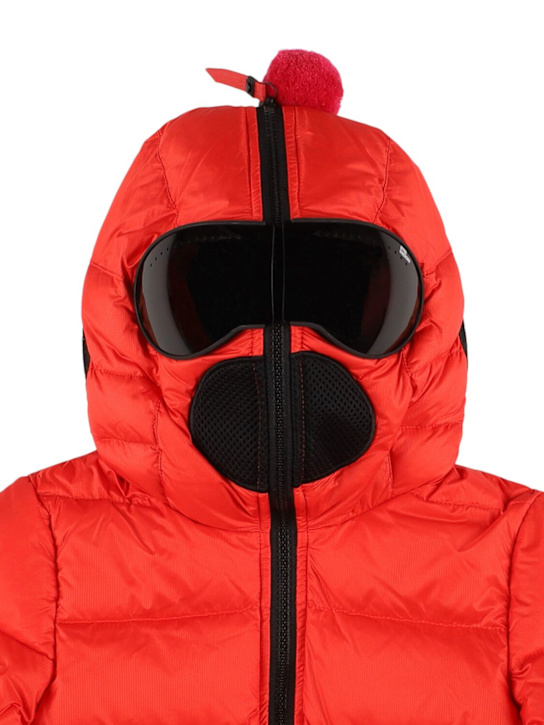 Ai Riders: Water repellent nylon down jacket - Red - kids-boys_1 | Luisa Via Roma