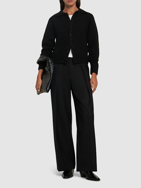 Dunst: Unisex polo knit cardigan - women_1 | Luisa Via Roma