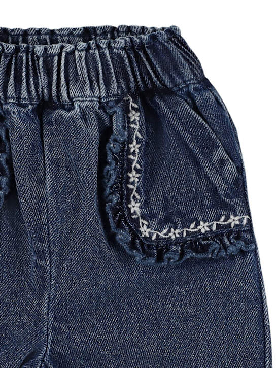 Emile & Ida: コットンシャンブレージーンズ - kids-girls_1 | Luisa Via Roma