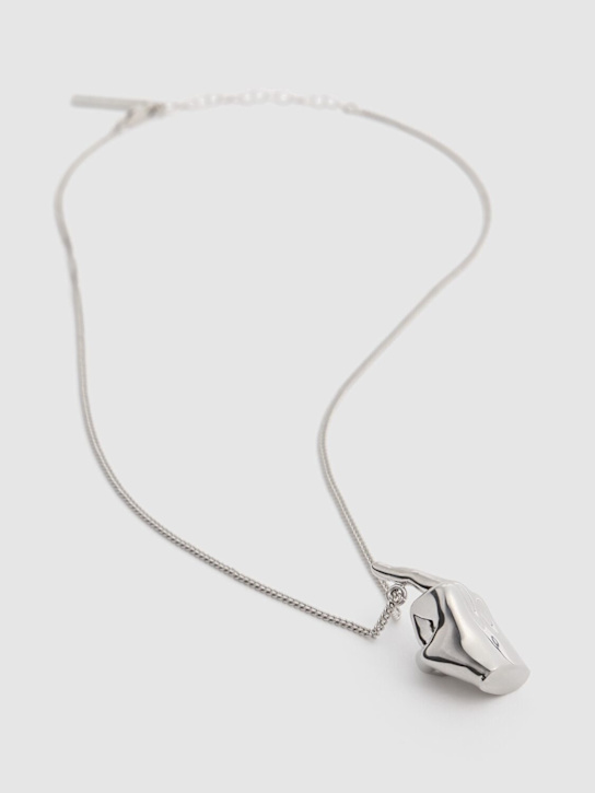 Y/PROJECT: Fuck U pendant necklace - men_1 | Luisa Via Roma