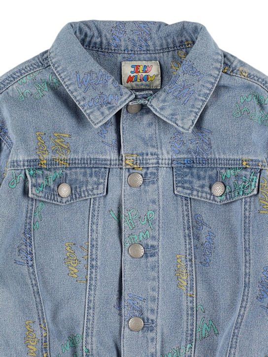 Jellymallow: コットンデニムジャケット - kids-boys_1 | Luisa Via Roma