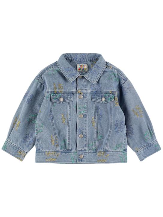 Jellymallow: コットンデニムジャケット - kids-boys_0 | Luisa Via Roma