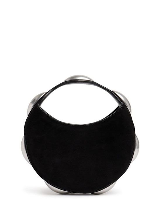Alexander Wang: Dome Circular スエードトップハンドルバッグ - women_0 | Luisa Via Roma