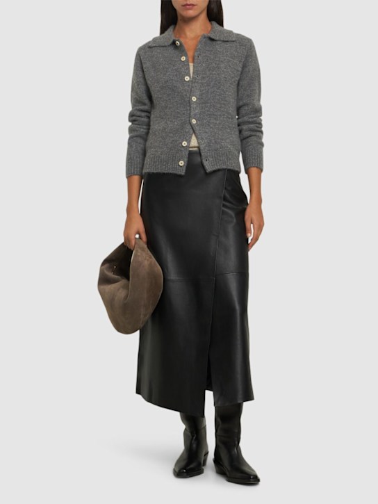 Dunst: Unisex polo knit cardigan - women_1 | Luisa Via Roma