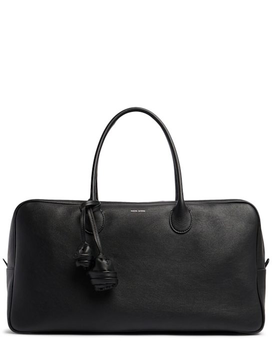 Magda Butrym: Large Brigitte leather tote bag - Black - women_0 | Luisa Via Roma
