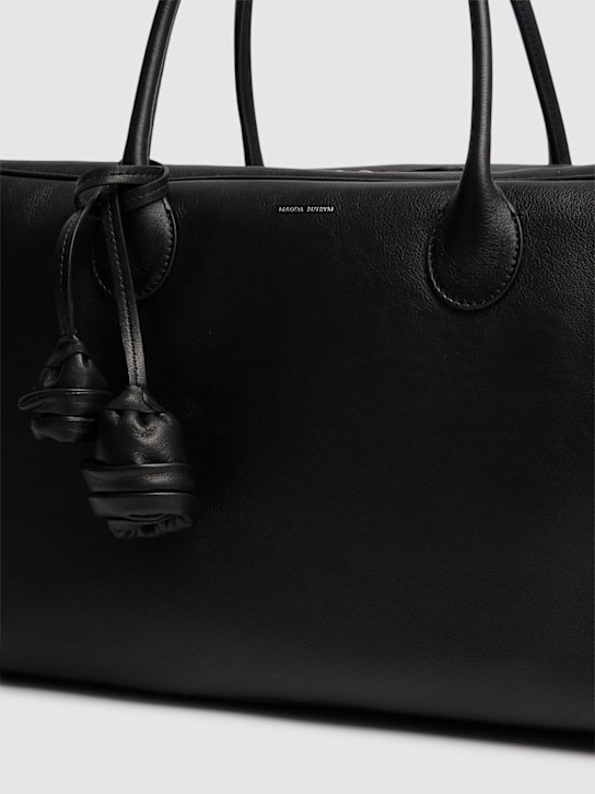 Magda Butrym: Large Brigitte leather tote bag - Black - women_3 | Luisa Via Roma