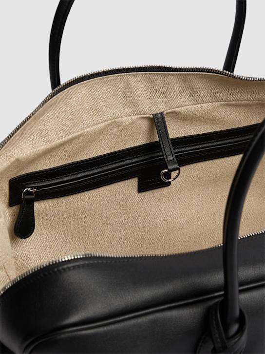 Magda Butrym: Large Brigitte leather tote bag - Black - women_5 | Luisa Via Roma