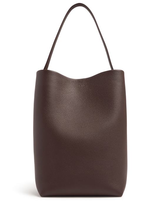 The Row: Large N/S Park Tote lux grain bag - women_0 | Luisa Via Roma