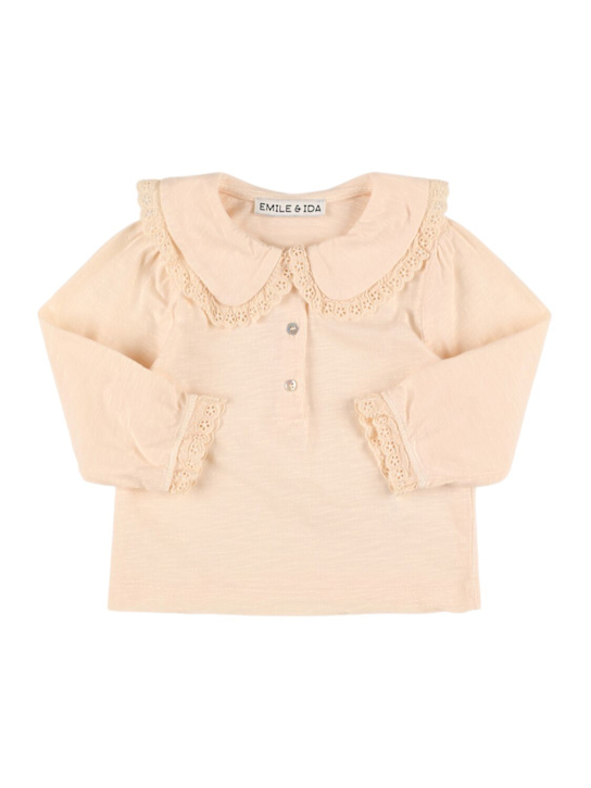 Emile & Ida: Camicia in cotone - kids-girls_0 | Luisa Via Roma