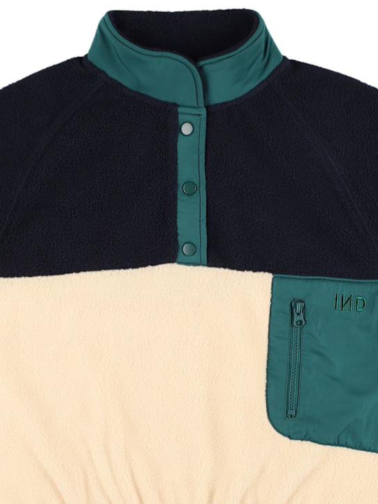 INDEE: コットンブレンドフリースセーター - kids-girls_1 | Luisa Via Roma