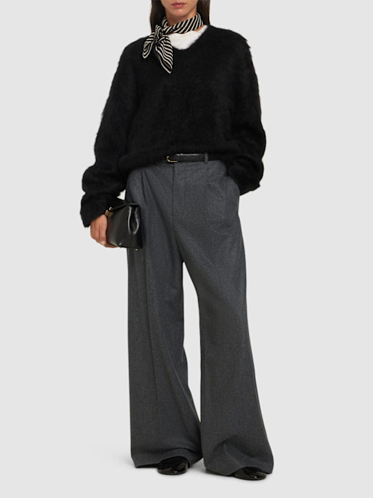 Toteme: Petite alpaca blend knit sweater - women_1 | Luisa Via Roma