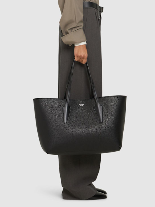 Michael Kors Collection: Melrose soft pebble leather tote bag - women_1 | Luisa Via Roma
