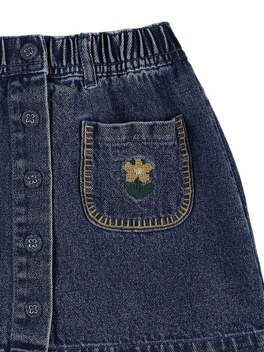 Emile & Ida: コットンデニムスカート - kids-girls_1 | Luisa Via Roma