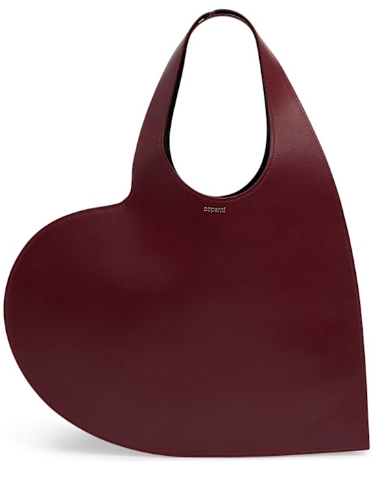 Coperni: Heart leather tote bag - women_0 | Luisa Via Roma