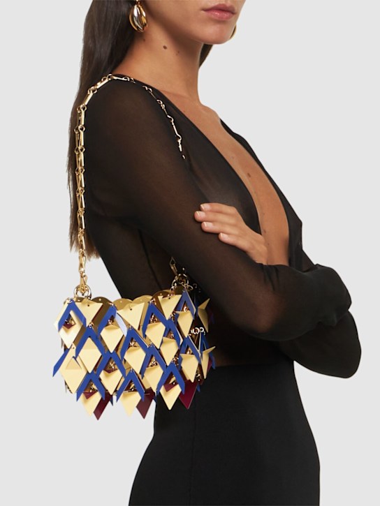 Rabanne: Oversized sequin shoulder bag - women_1 | Luisa Via Roma