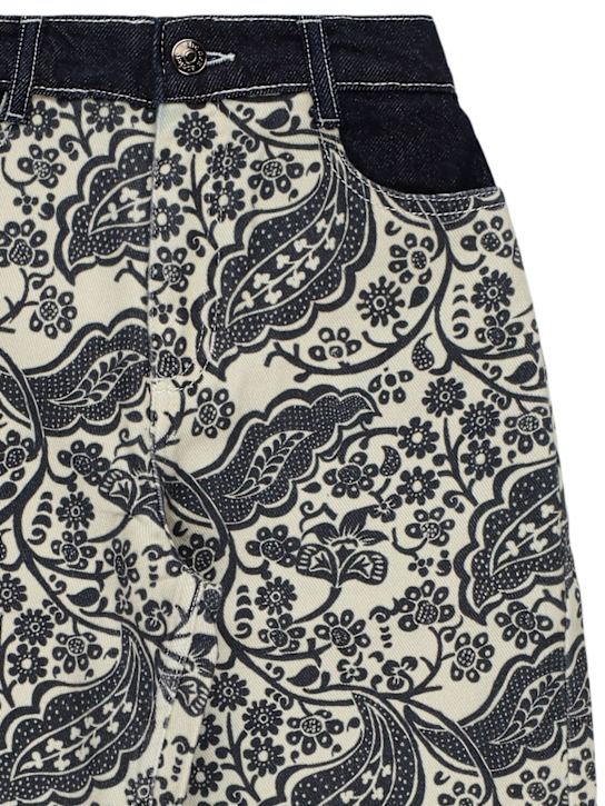 The New Society: コットンドリルパンツ - ライトブルー - kids-girls_1 | Luisa Via Roma