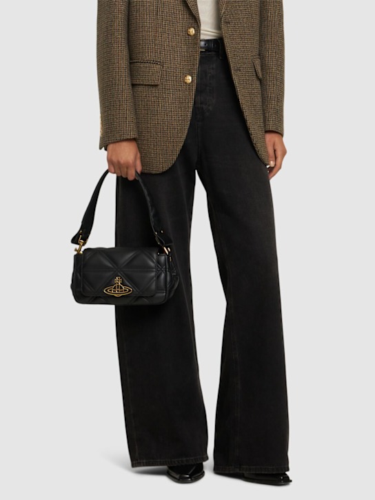 Vivienne Westwood: Medium Hazel quilted Napa leather bag - women_1 | Luisa Via Roma