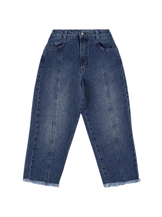 The New Society: コットンジーンズ - ブルー - kids-girls_0 | Luisa Via Roma