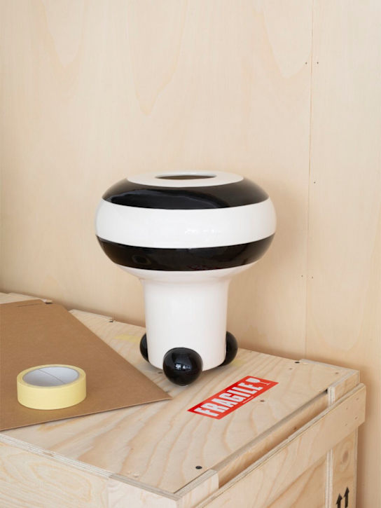 Raawii: Vaso Mushroom - Bianco/Nero - ecraft_1 | Luisa Via Roma
