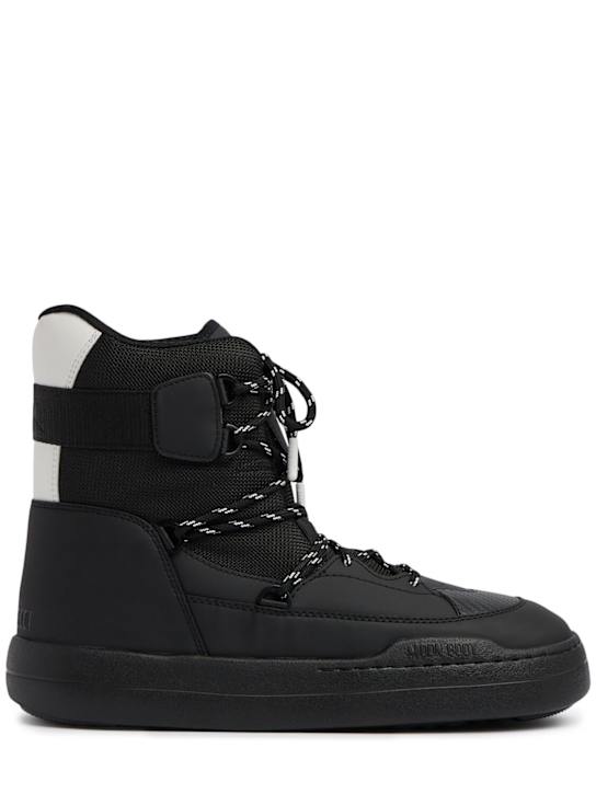 Moon Boot: Park Sneaker Moon Boots - Black - men_0 | Luisa Via Roma