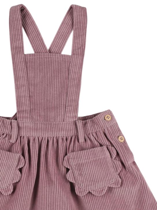 Emile & Ida: Vestito in cotone millerighe - kids-girls_1 | Luisa Via Roma