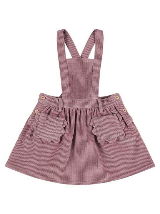 Emile & Ida: Vestito in cotone millerighe - kids-girls_0 | Luisa Via Roma