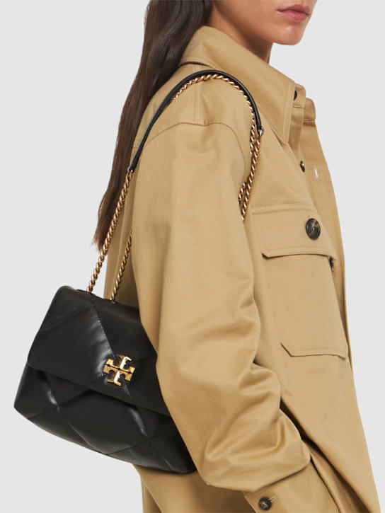 Tory Burch: Kira Diamond Quilt leather shoulder bag - women_1 | Luisa Via Roma