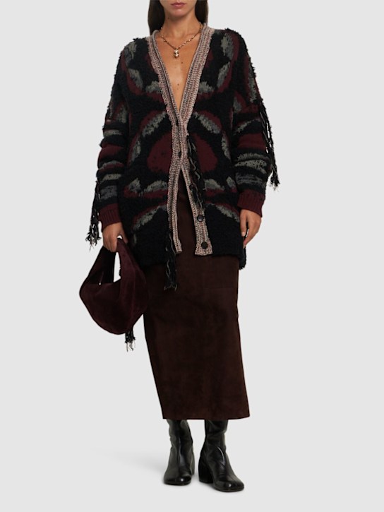 Etro: Wool blend cardigan - women_1 | Luisa Via Roma