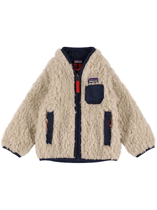 Patagonia: Retro-X recycled poly teddy jacket - kids-boys_0 | Luisa Via Roma