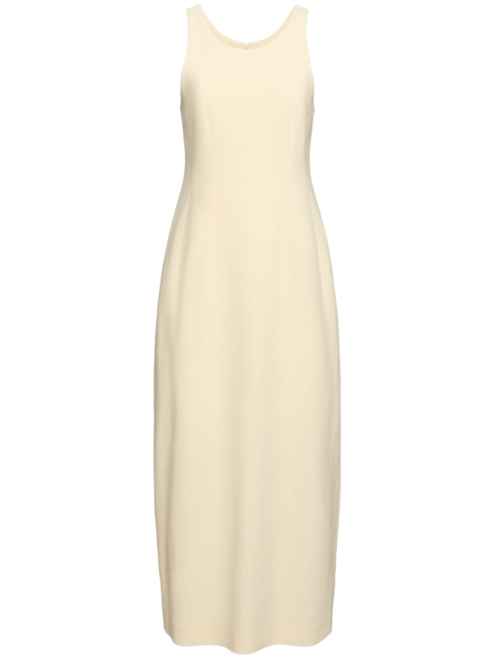 Auralee: Tense double wool blend cloth dress - women_0 | Luisa Via Roma