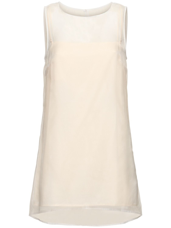 Reformation: Vina short dress - White - women_0 | Luisa Via Roma