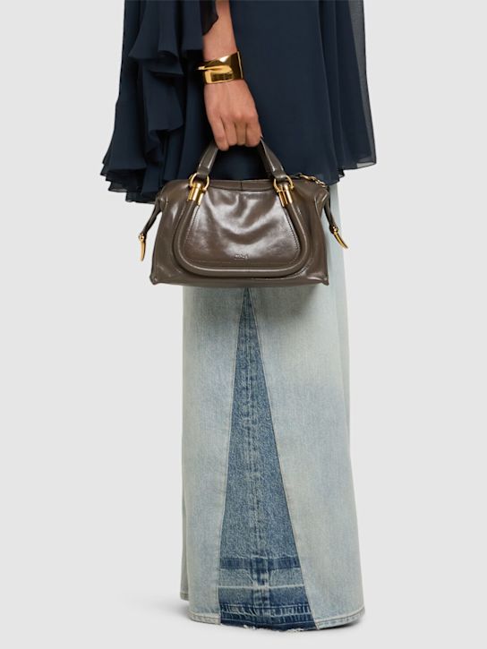 Chloé: Paraty 24 shiny leather bag - women_1 | Luisa Via Roma